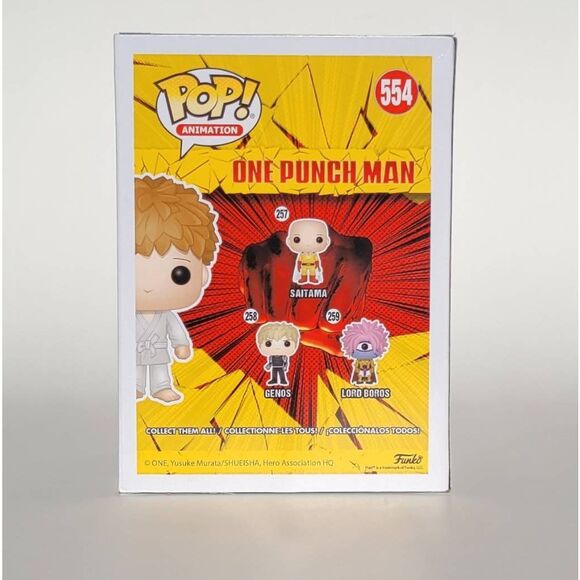 Funko Pop! One Punch Man Saitama at Martial Arts Tournament #554 - Picture 2 of 6
